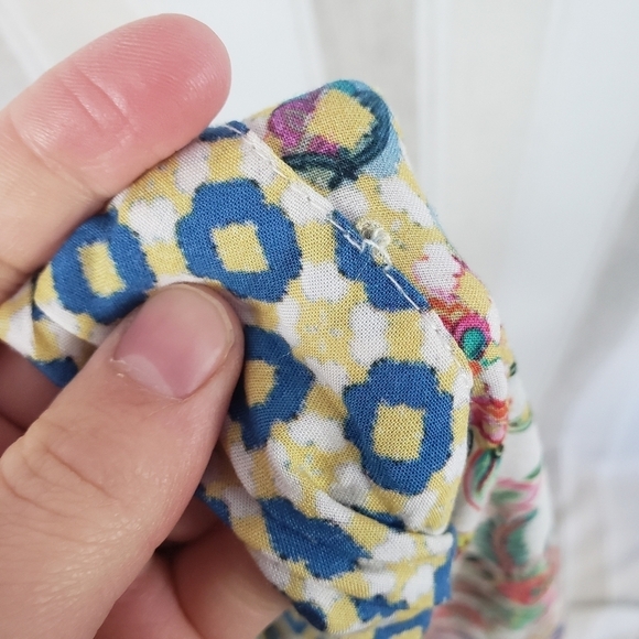 Vintage Tolani Collection Boxy Fit Boho Blouse Size‎ Large - Picture 3 of 11